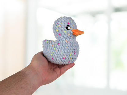 Rubber Ducky Plushie | Ducky Crochet Amigurumi Plush