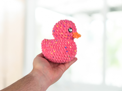 Rubber Ducky Plushie | Ducky Crochet Amigurumi Plush