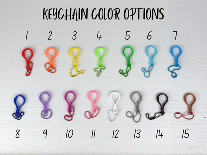 Chunky Animal Plushie with Keychain | Crochet Amigurumi Plush