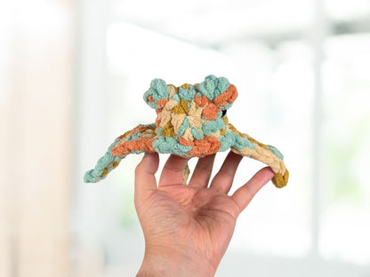 Manta Ray Crochet Amigurumi | Stuffed Animal Stingray Plushie