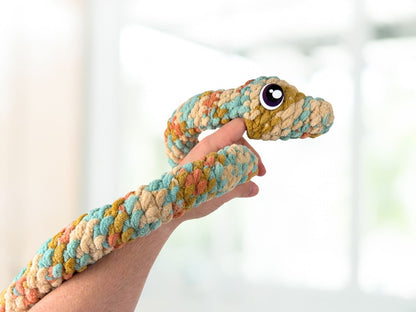 Snake Plushie | Crochet Amigurumi Plush