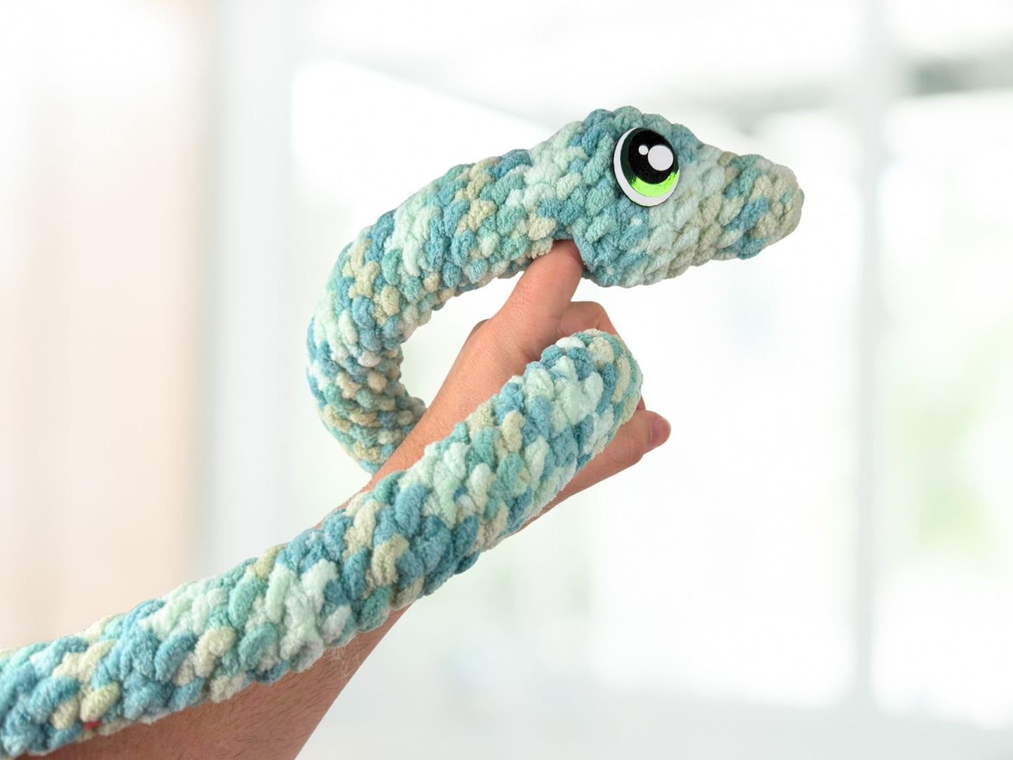 Snake Plushie | Crochet Amigurumi Plush