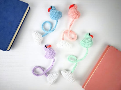 Crochet Bookmark Plushie | Crochet Page Marker Amigurumi Plush