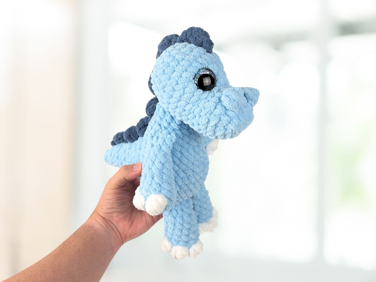Dinosaur Plushie | Crochet Amigurumi Plush