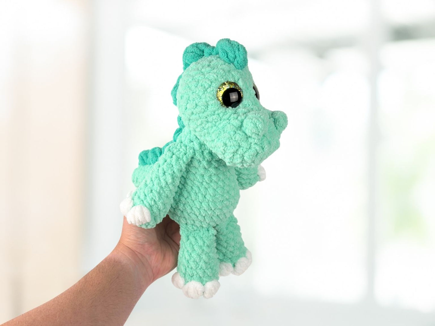 Dinosaur Plushie | Crochet Amigurumi Plush