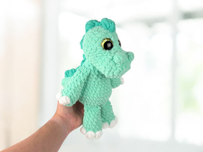 Dinosaur Plushie | Crochet Amigurumi Plush
