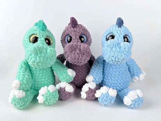 Dinosaur Plushie | Crochet Amigurumi Plush