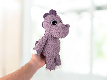 Dinosaur Plushie | Crochet Amigurumi Plush