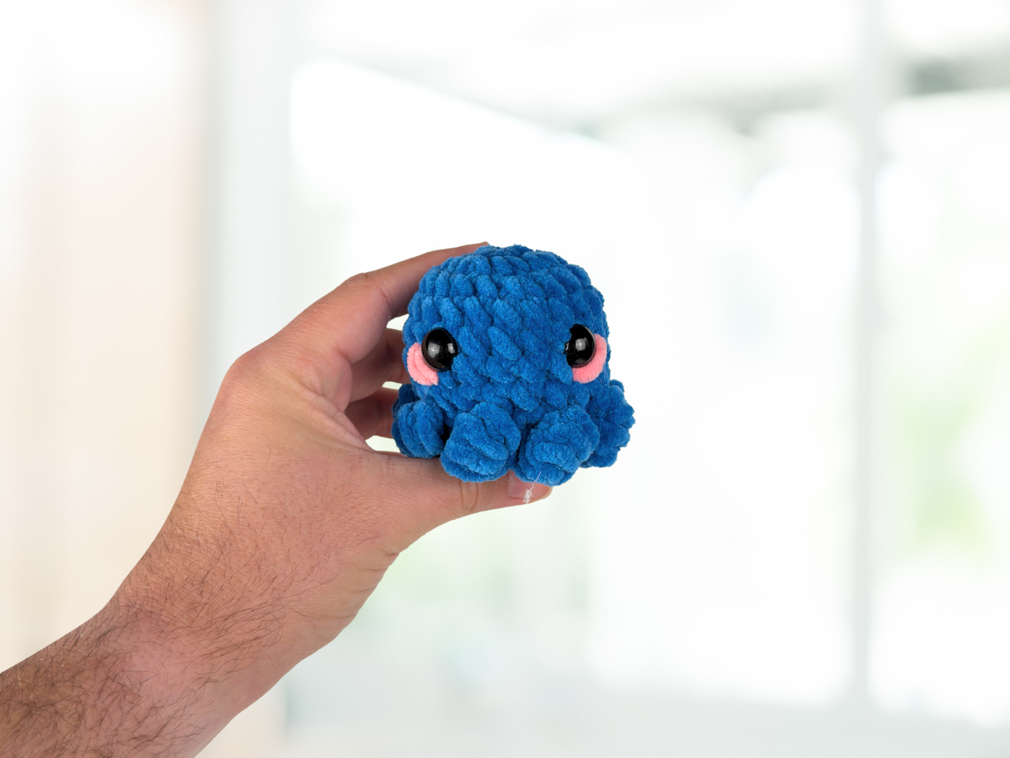 Octopus Plushie with Keychain | Crochet Amigurumi Plush