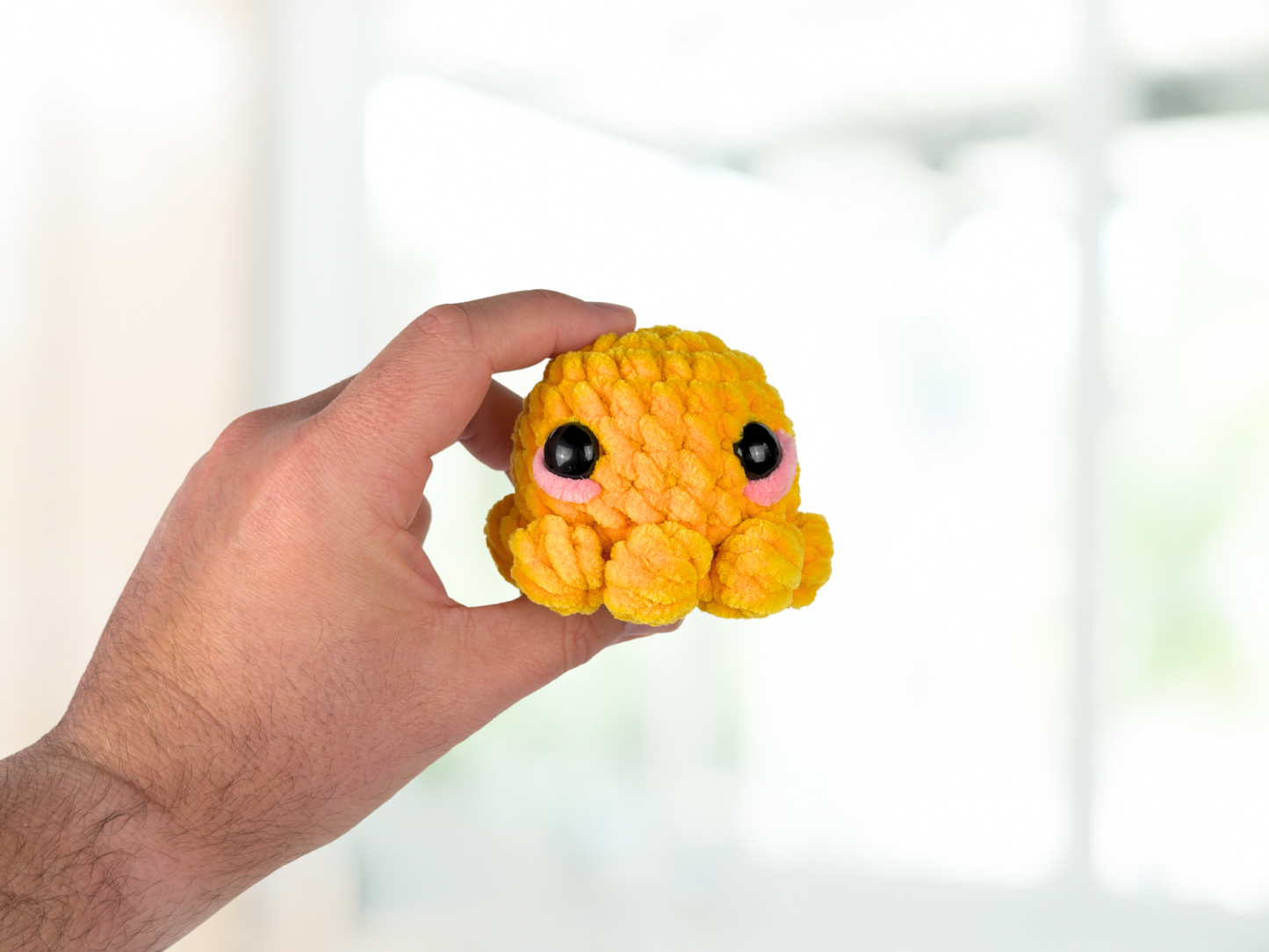 Octopus Plushie with Keychain | Crochet Amigurumi Plush