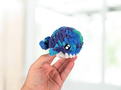 Whale Plushie | Crochet Amigurumi Plush