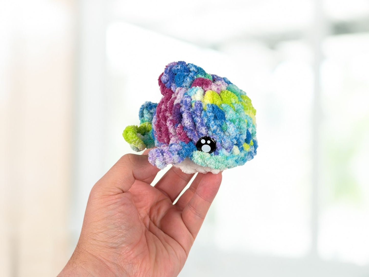 Whale Plushie | Crochet Amigurumi Plush
