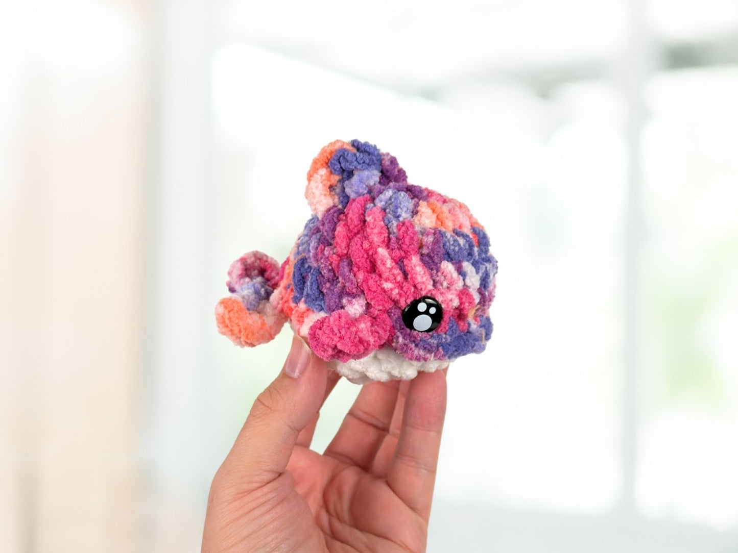 Whale Plushie | Crochet Amigurumi Plush