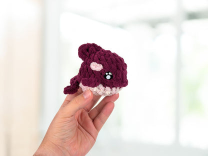Whale Plushie | Crochet Amigurumi Plush