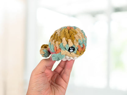 Whale Plushie | Crochet Amigurumi Plush