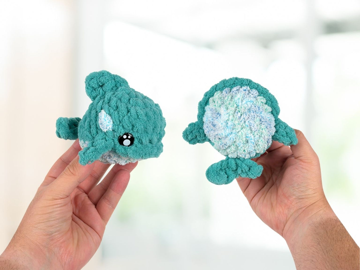 Whale Plushie | Crochet Amigurumi Plush