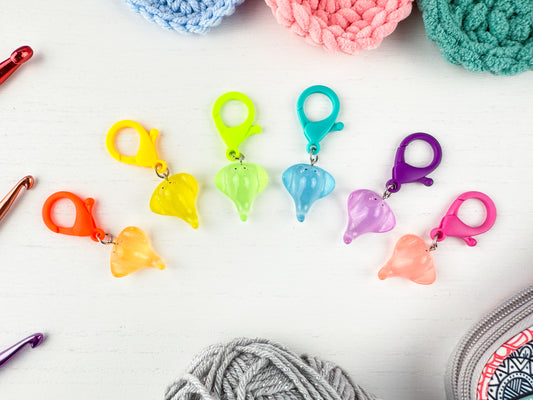 Custom Stitch Marker with Lobster Clasp | LIVE ONLY