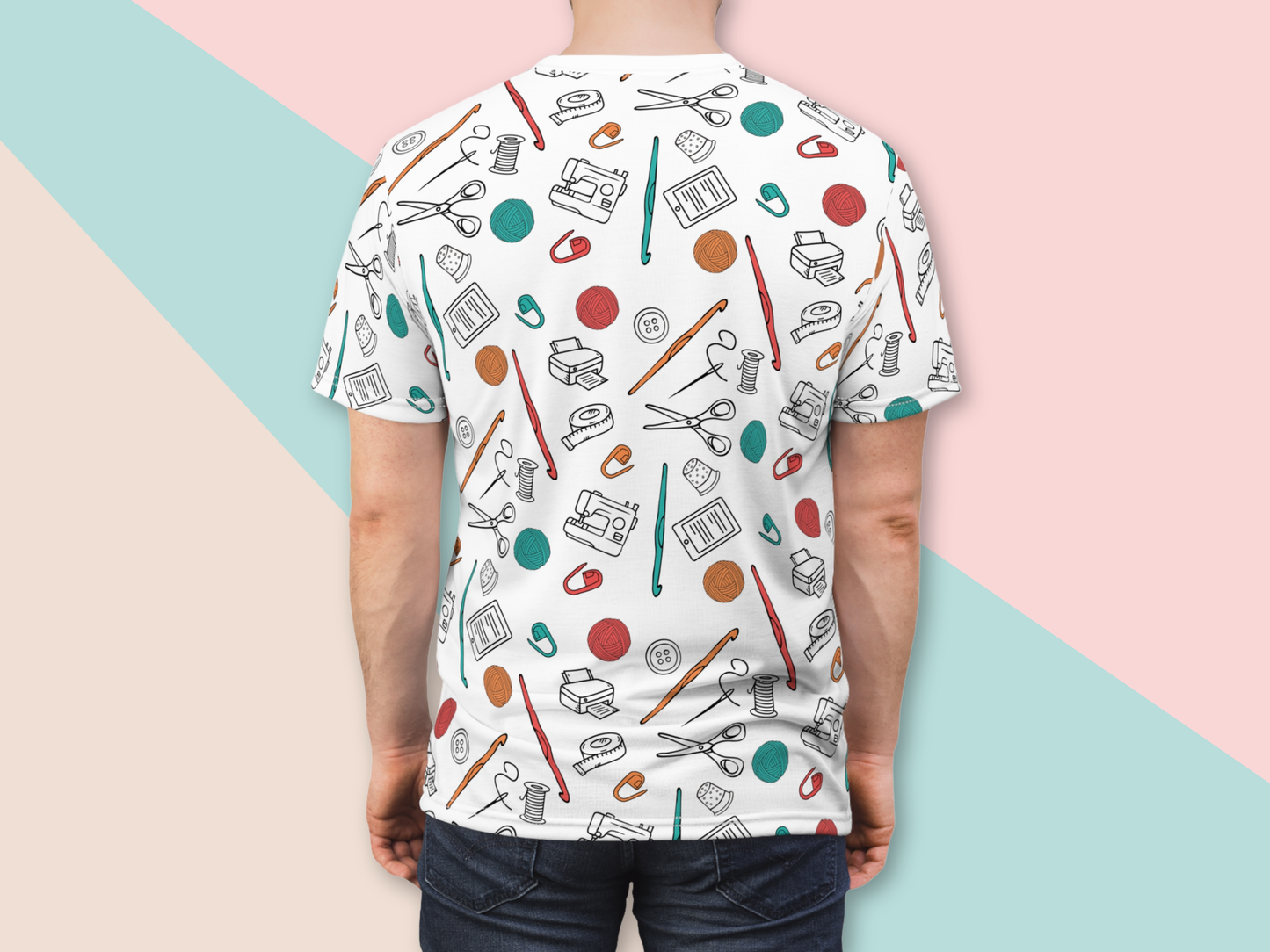Graphic Tee - Crochet Crafting Tools