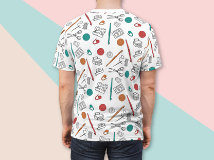 Graphic Tee - Crochet Crafting Tools