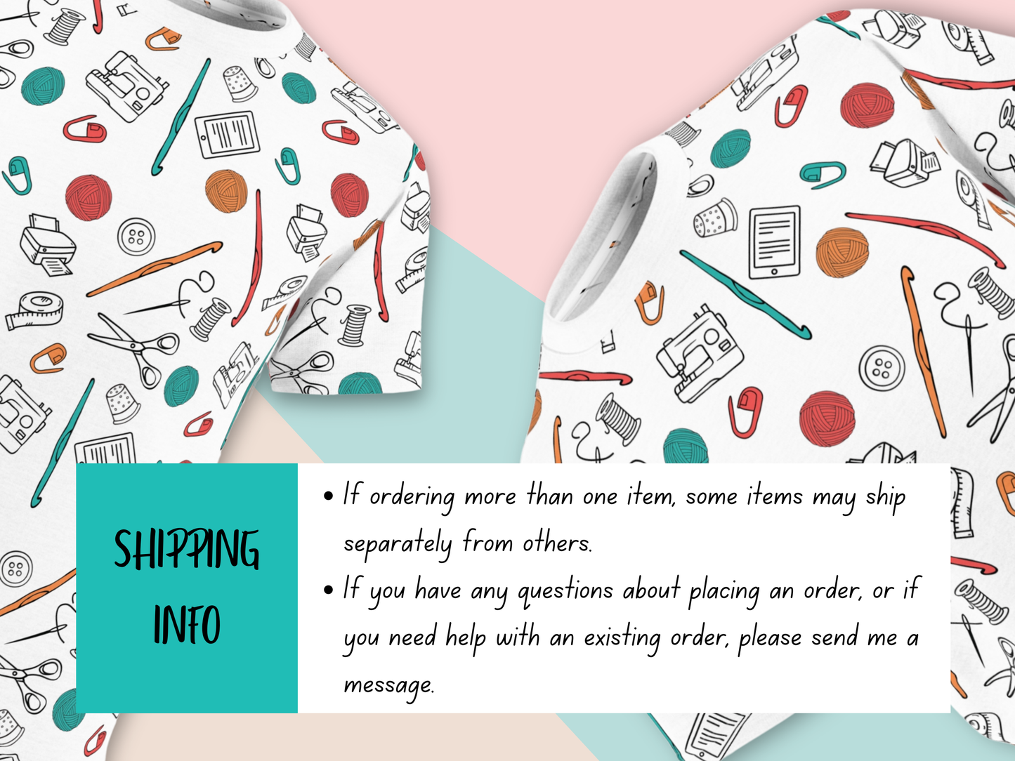 Graphic Tee - Crochet Crafting Tools
