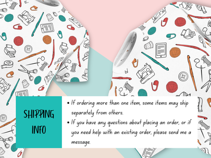 Graphic Tee - Crochet Crafting Tools