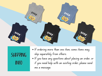 Oversaturated Kawaii Sponge Shirt