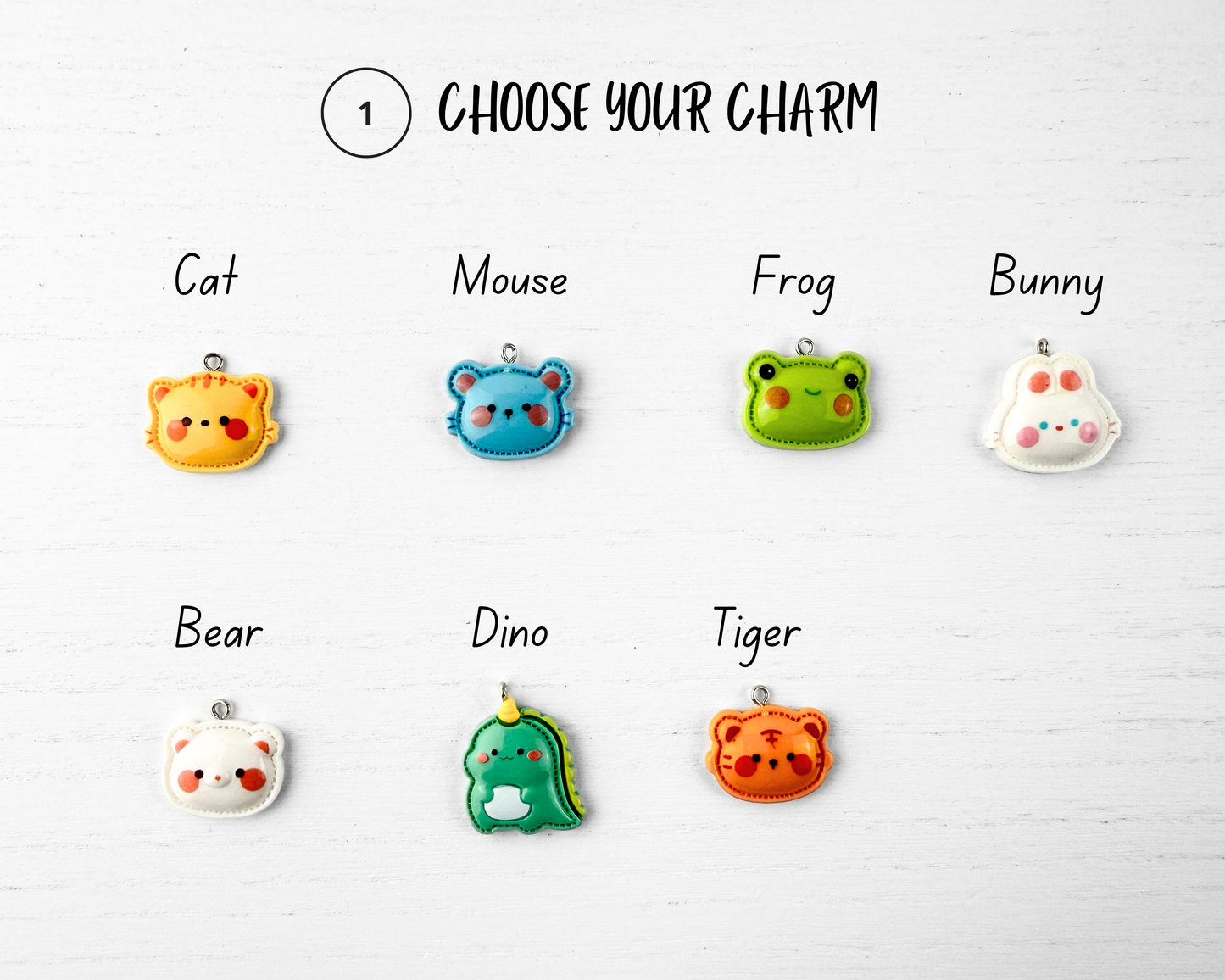 Custom Stitch Marker with Lobster Clasp | Pocket Animal Charm