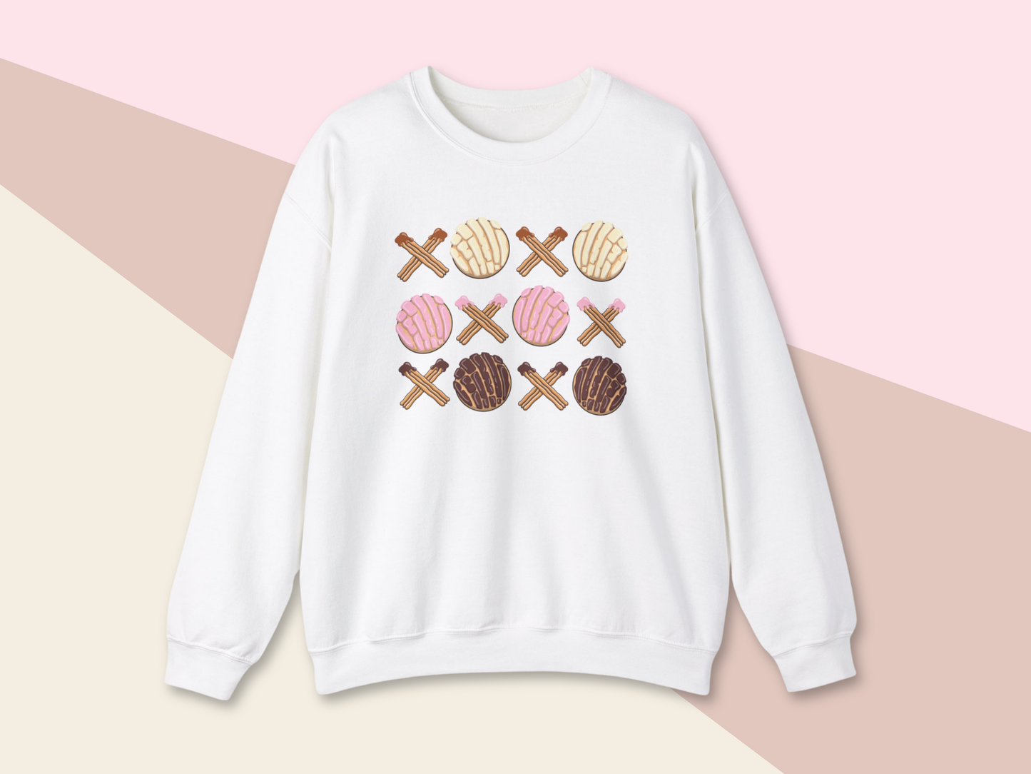 Graphic Sweatshirt - XOXO Conchas and Churros