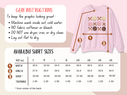 Graphic Sweatshirt - XOXO Conchas and Churros