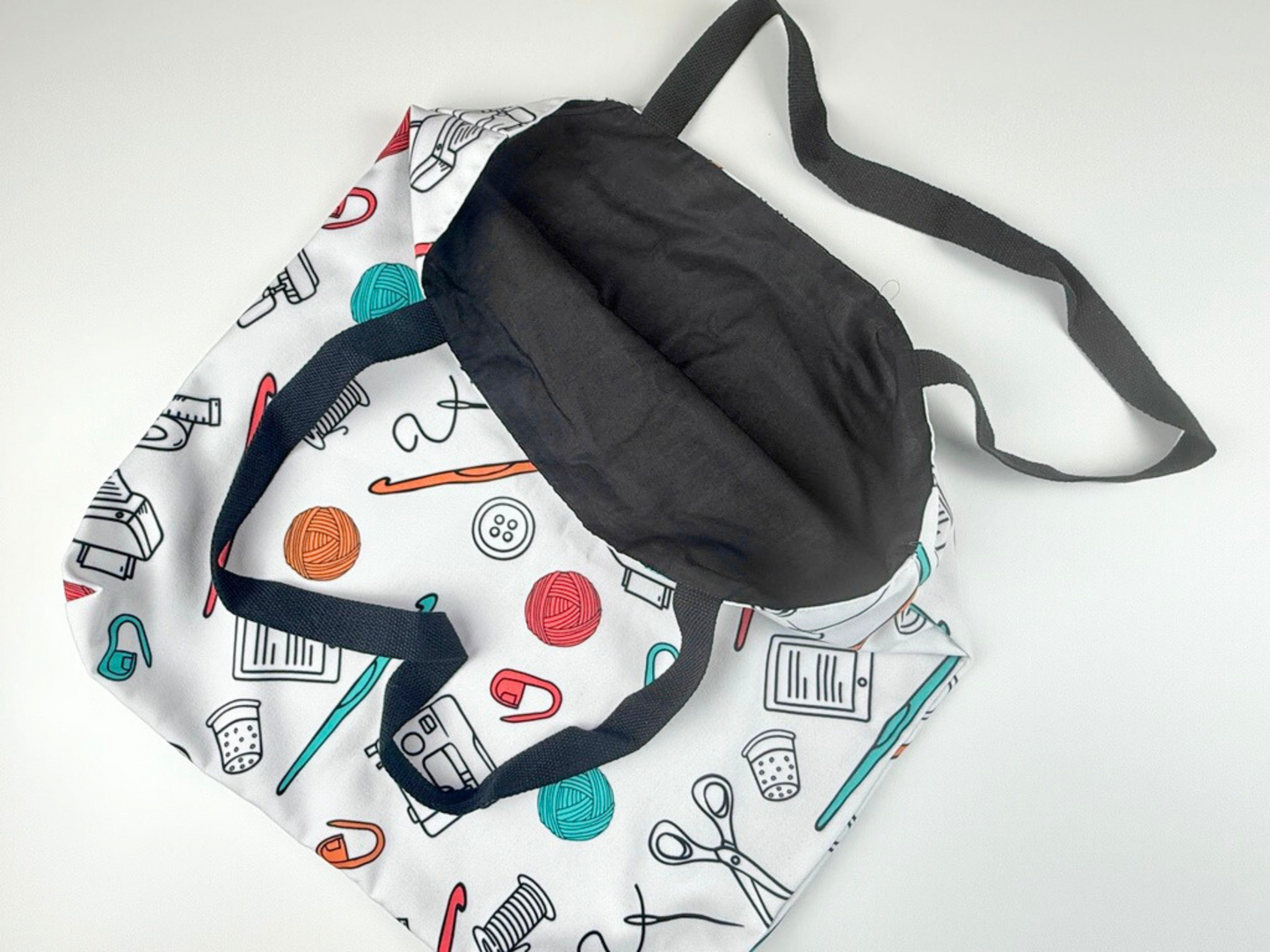 Tote Bag - Crochet Crafting Tools