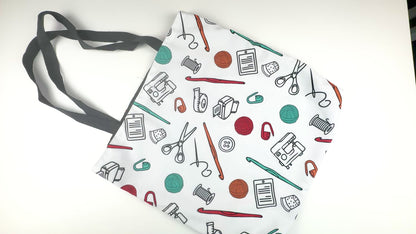 Tote Bag - Crochet Crafting Tools